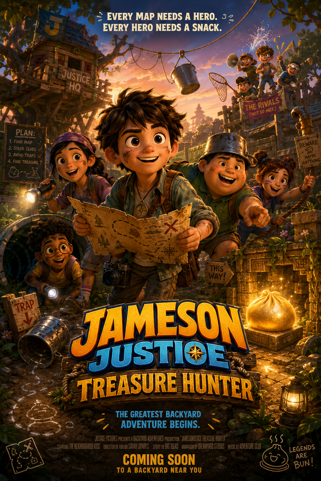 Jameson Justice Treasure Hunter poster