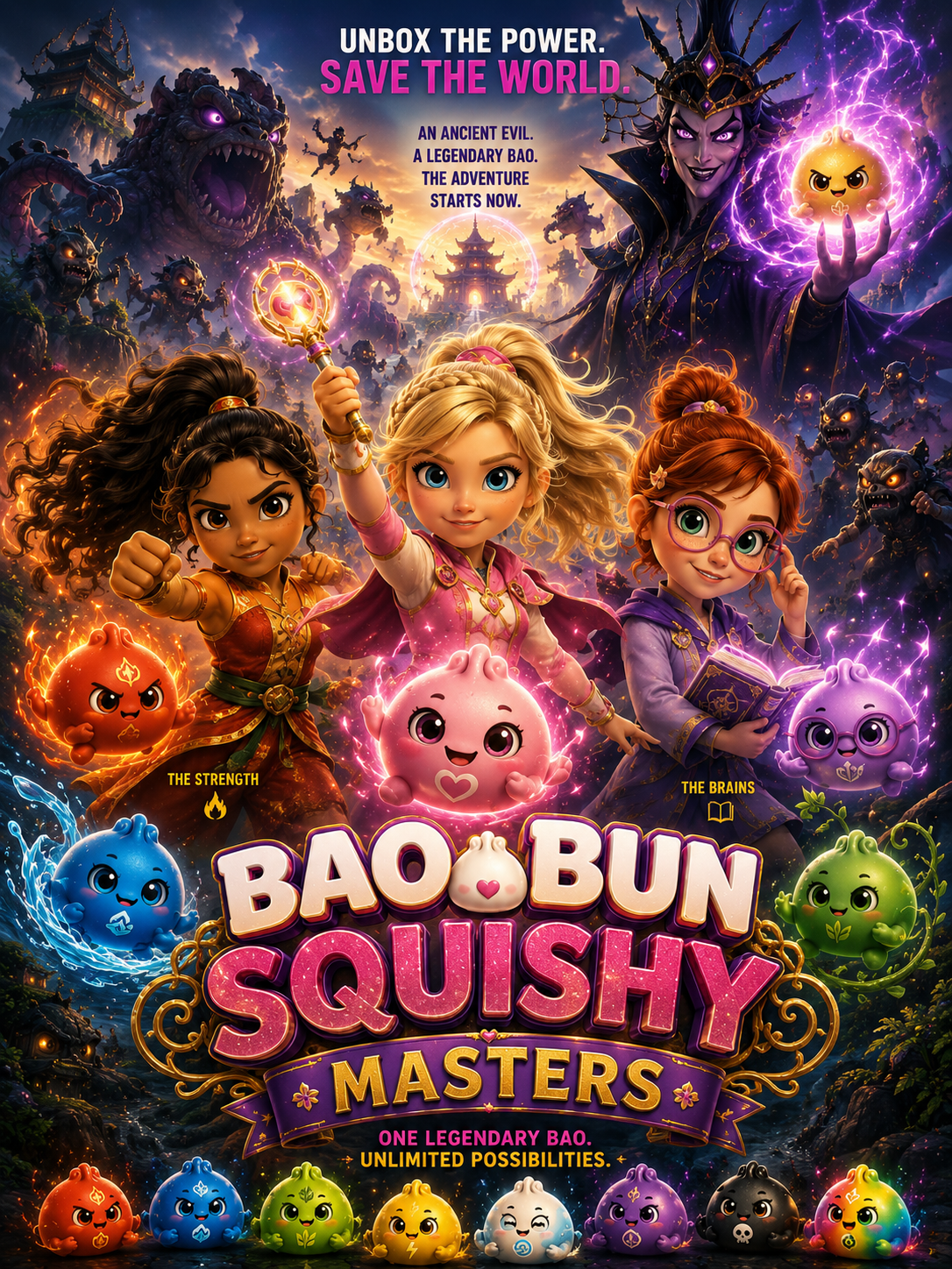 BAO BUN SQUISHY MASTERS